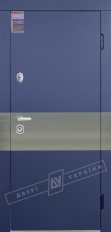 Двери входные серии ИНТЕР / Комплектация №1 [KALE] / ART STEEL / Сапфир восточный софттач DHRB 3248UD B10-0,35