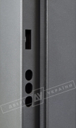 Двері вхідні для приватних будинків серії "GRAND HOUSE 56 mm" / модель ПРОВАНС 6 / колір: Графіт металік муар