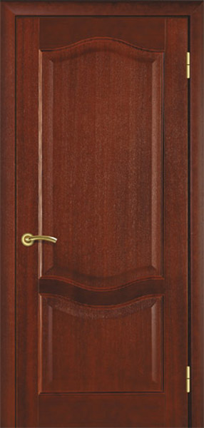 Двери межкомнатные ТМ "ТЕРМИНУС", модель: "МОДЕЛЬ 07", покрытие: шпонированные, цвет: Каштан, глухое