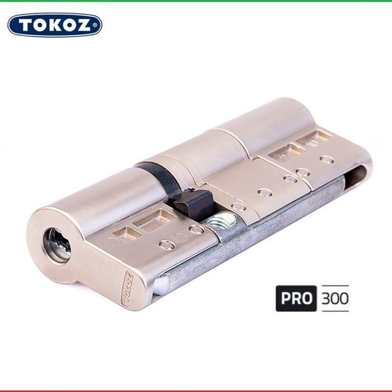 Циліндр "TOKOZ" PRO 300 80mm (40*40) [ ключ / ключ ]