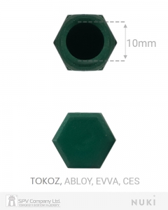 Адаптер NUKI к тумблеру цилиндров TOKOZ, ABLOY, EVVA, CES зелёный