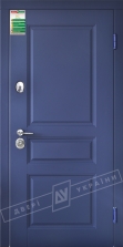 Двери входные серии БС / Комплектация №1 [RICCARDI] / ПРОВАНС 3 / Сапфир восточный софттач DHRB 3248UD B10-0,35