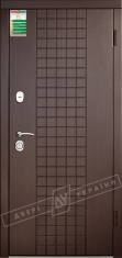 Двери входные серии БС / Комплектация №1 [RICCARDI] / ШОКОЛАД / Венге южное МВР 1998-10