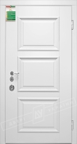 Двері вхідні серії БС / ВЕРСАЛЬ 5 / Білий супермат WHITE_02
