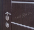Двері вхідні серії БС / Комплектація №4 [MOTTURA] / АККОРД / Венге південне МВР 1998-10