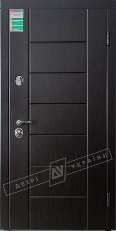 Двери входные серии БС / Комплектация №1 [RICCARDI] / НИКА М / Венге южное МВР 1998-10