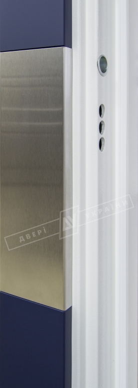 Двери входные серии ИНТЕР / Комплектация №1 [KALE] / ART STEEL 1 / Сапфир восточный софттач DHRB 3248UD B10-0,35