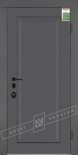 Двері вхідні серії БС / ЛОНДОН 1 / Елегантний сірий софттач HRB 9377UD B10-0,35