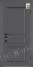 Двери входные серии БС / ЛОНДОН 3 / Элегантный серый софттач HRB 9377UD B10-0,35
