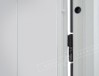 Двері вхідні серії "СІТІ 3" / Комплектація №1 [KALE] / ГРАФІКА 2 / Антрацит ANT01-105C / Білий супермат WHITE_02