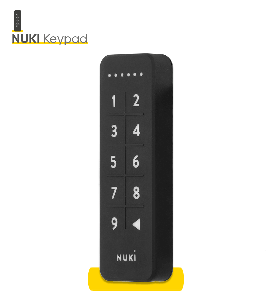 Считыватель электронный NUKI Keypad чёрный доступ за кодом