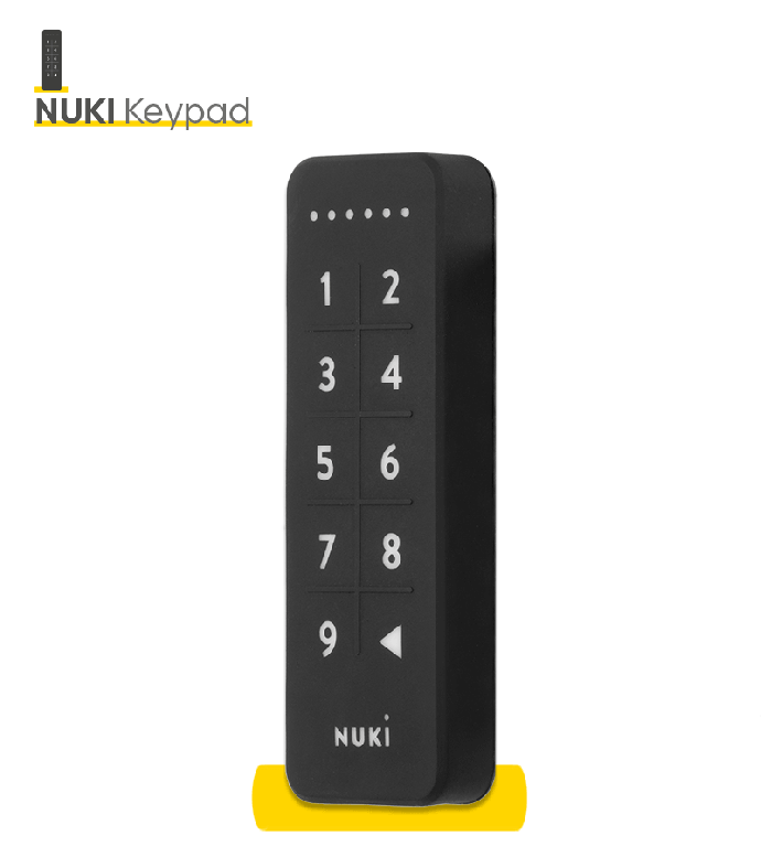 Считыватель электронный NUKI Keypad чёрный доступ за кодом