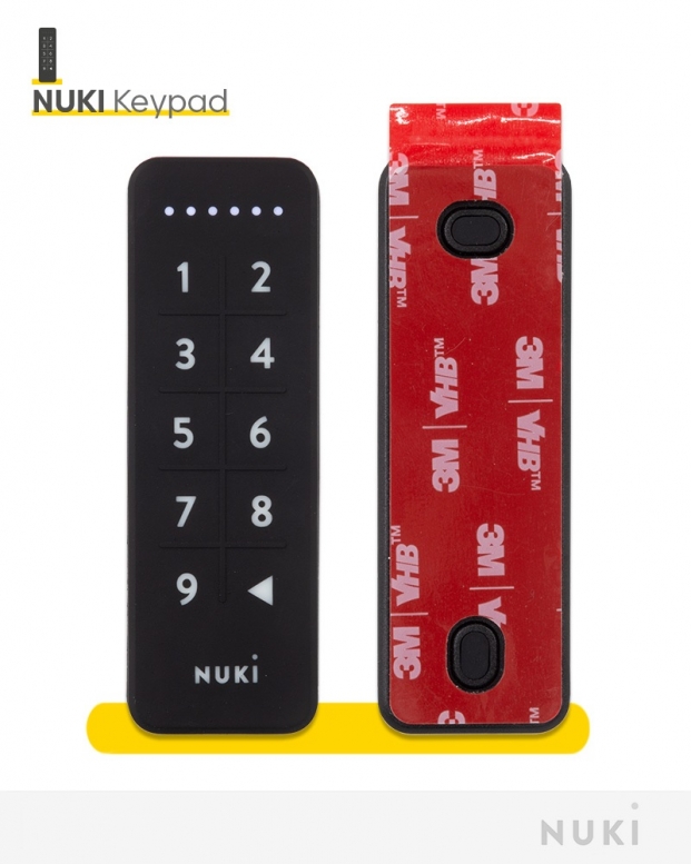 Считыватель электронный NUKI Keypad чёрный доступ за кодом