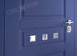 Двері вхідні серії ІНТЕР / Комплектація №1 [KALE] / ПРОВАНС 3 Кристал / Сапфір східний софттач DHRB 3248UD B10-0,35 / Білий супермат WHITE_02