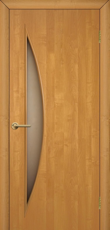 Двери межкомнатные ТМ "ОМИС", модель: "ПАРУС", покрытие: ламинированные, цвет: Ольха, матовое стекло