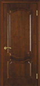 Двері міжкімнатні ТМ "ТЕРМІНУС", модель: "МОДЕЛЬ 09", покриття: шпоновані, колір: Каштан, глухе