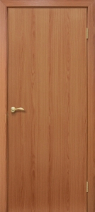 Двери межкомнатные ТМ "ОМИС", модель: "ФЛЕШ" глухое, покрытие: ламинированные, цвет: Ольха