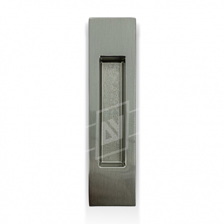 Ручка для раздвижных дверей "MVM" прямоугольная, [матовый никель], [150 x 37 мм]