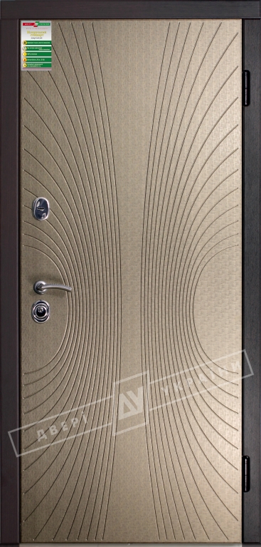 Двері вхідні серії БС / Комплектація №1 [RICCARDI] / СОФІ / Титанова нитка