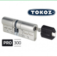 Цилиндр "TOKOZ" PRO 300 90mm (40*50) [ ключ / ключ ]