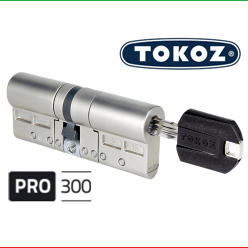 Цилиндр "TOKOZ" PRO 300 80mm (40*40) [ ключ / ключ ]