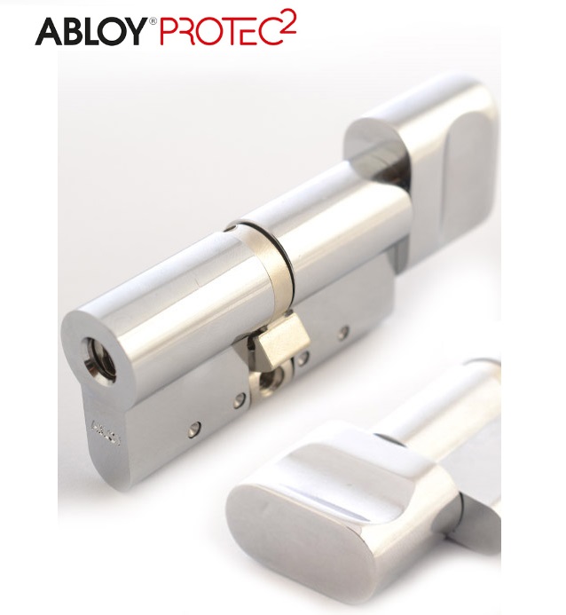 Цилиндр "ABLOY" Protec2 CY323 [3 ключа] 92mm (51/41T) CR [ключ/тумблер]  [хром]